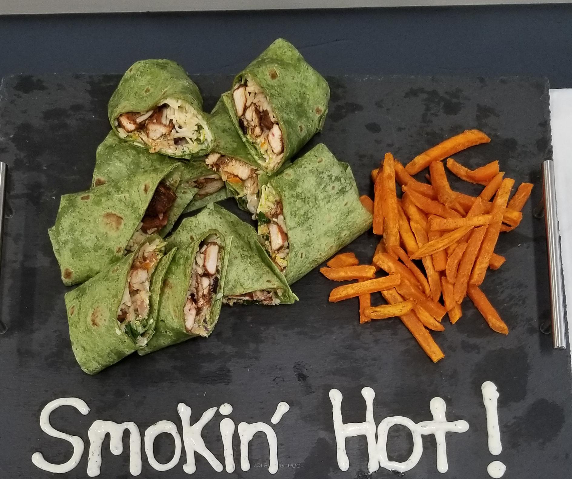 Photo of the winning Recipe - Creole Smoked Chicken Wrap