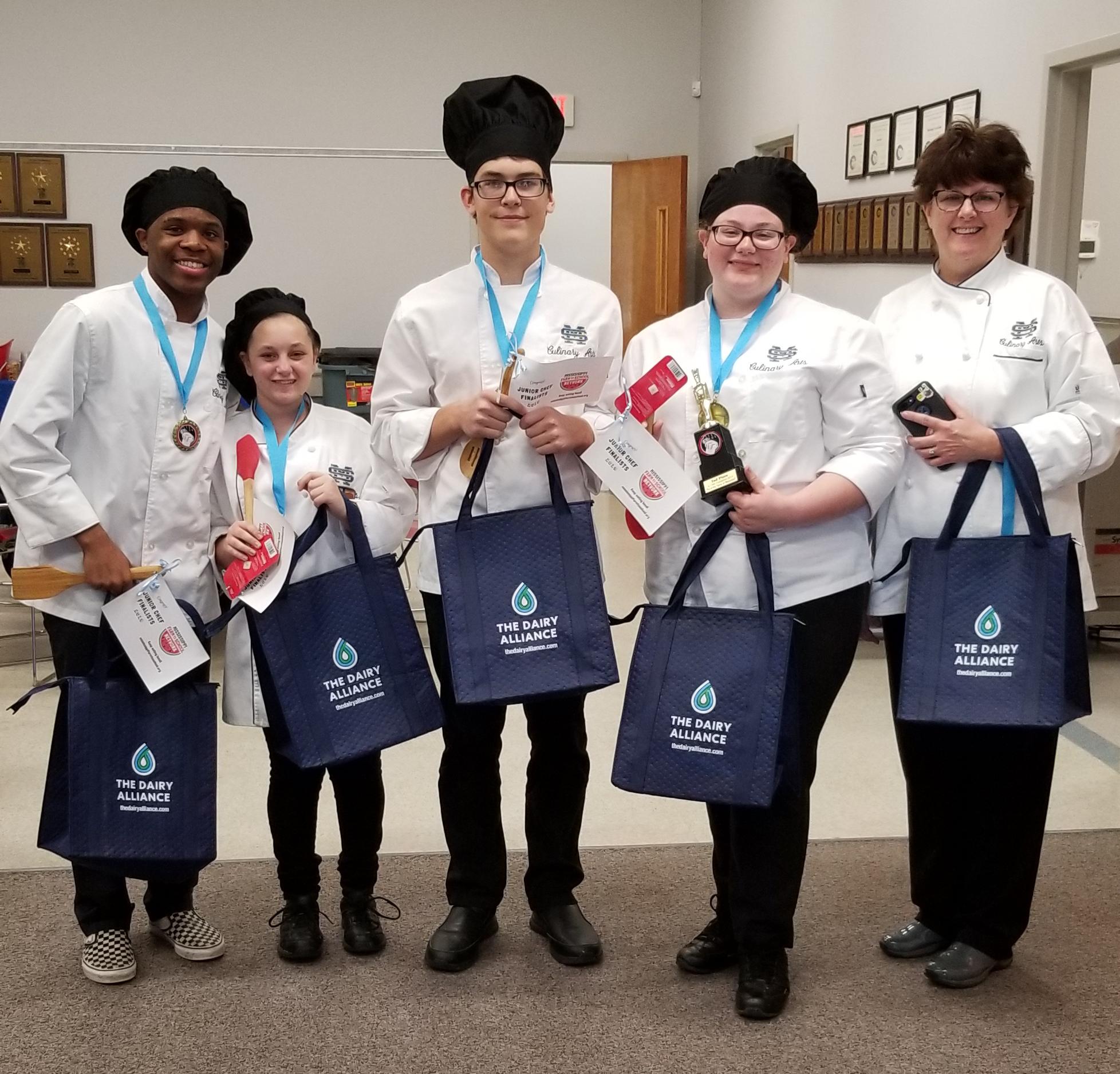 A photo of the 2nd place team - Jackson County School District