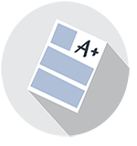 Report card icon for Student Assessment.